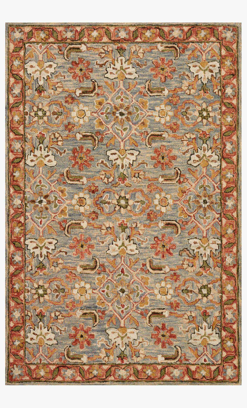 VK-10 SLATE / TERRACOTTA | Loloi Rugs