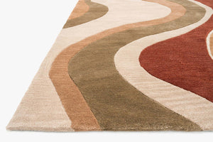 AC-01 BEIGE / RUST