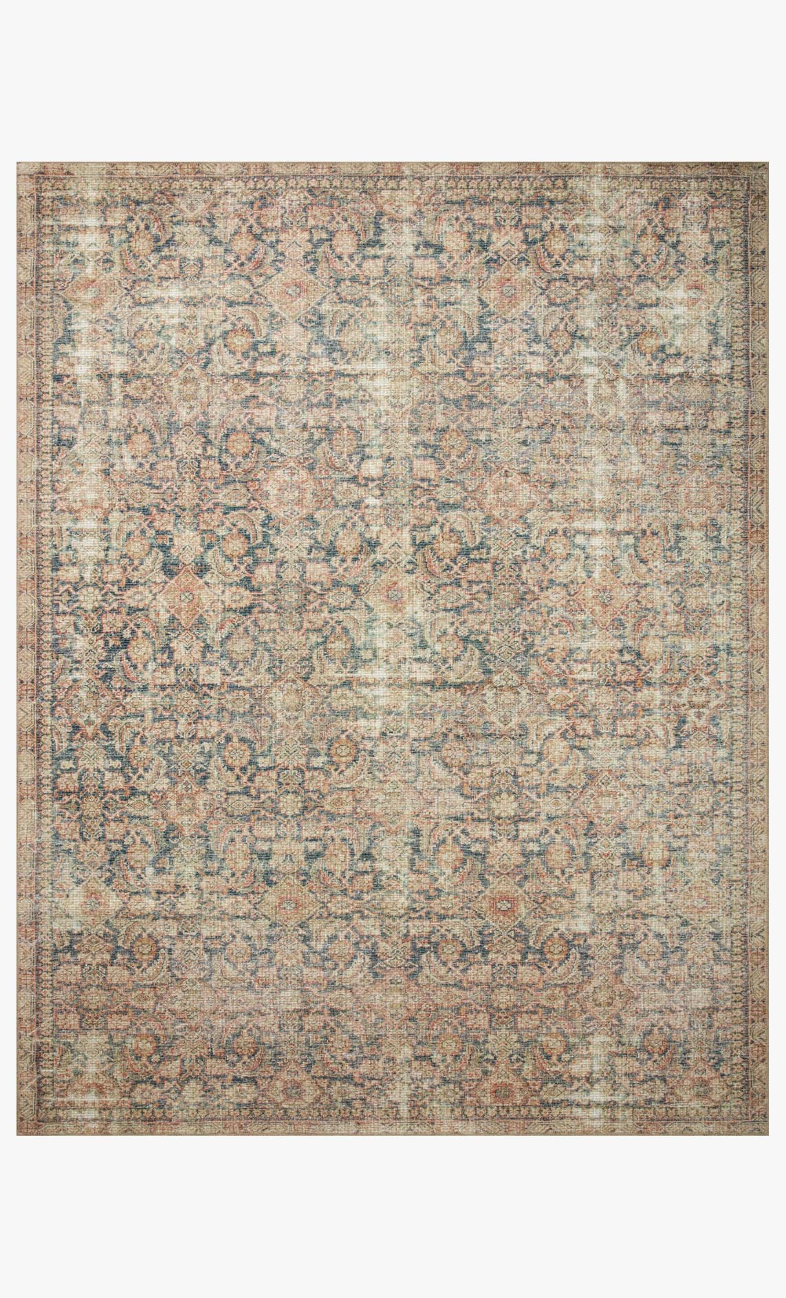 AUB-01 AR NAVY / MULTI & Loloi Rugs