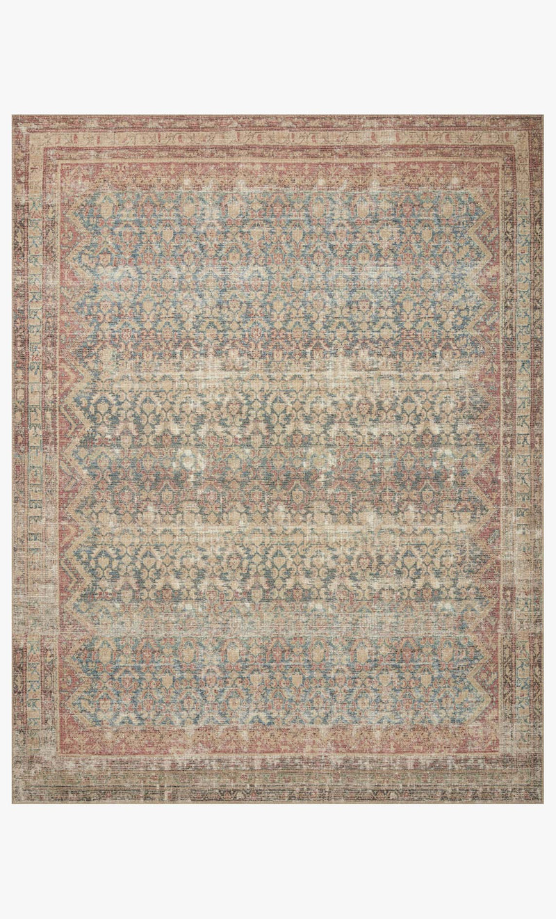 AUB-03 AR OCEAN / SPICE | Loloi Rugs