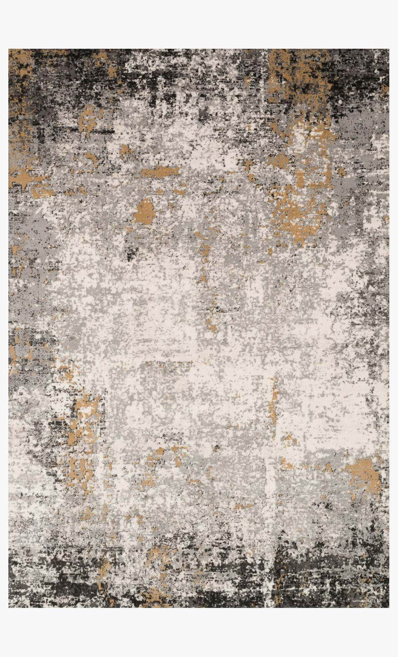 ALC-02 GRANITE / GOLD | Loloi Rugs