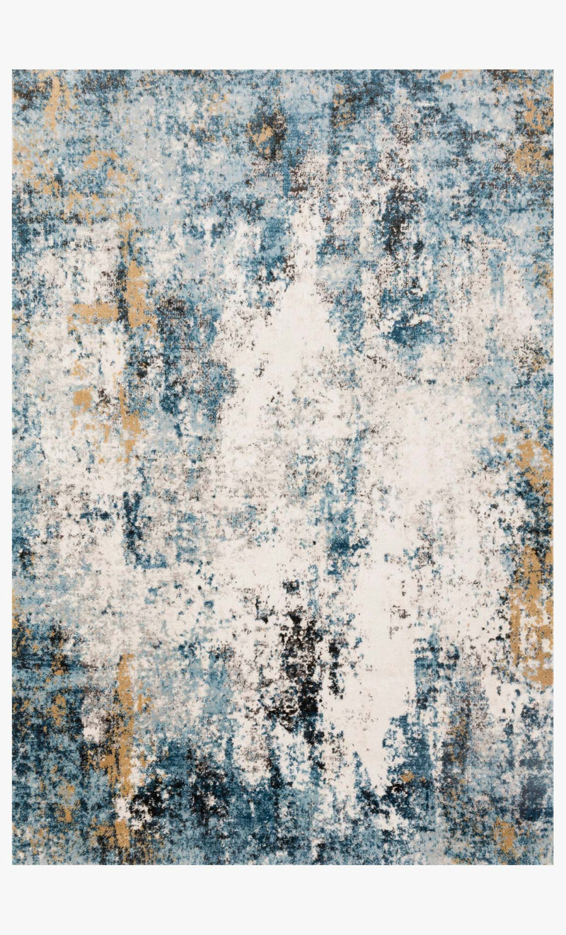 ALC-05 DENIM / IVORY | Loloi Rugs