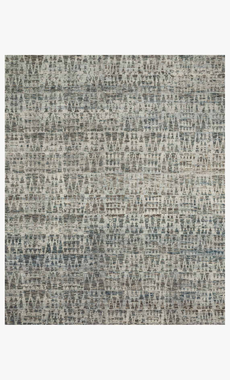 amuamu　 AMM-07 NATURAL / OCEAN | Loloi Rugs