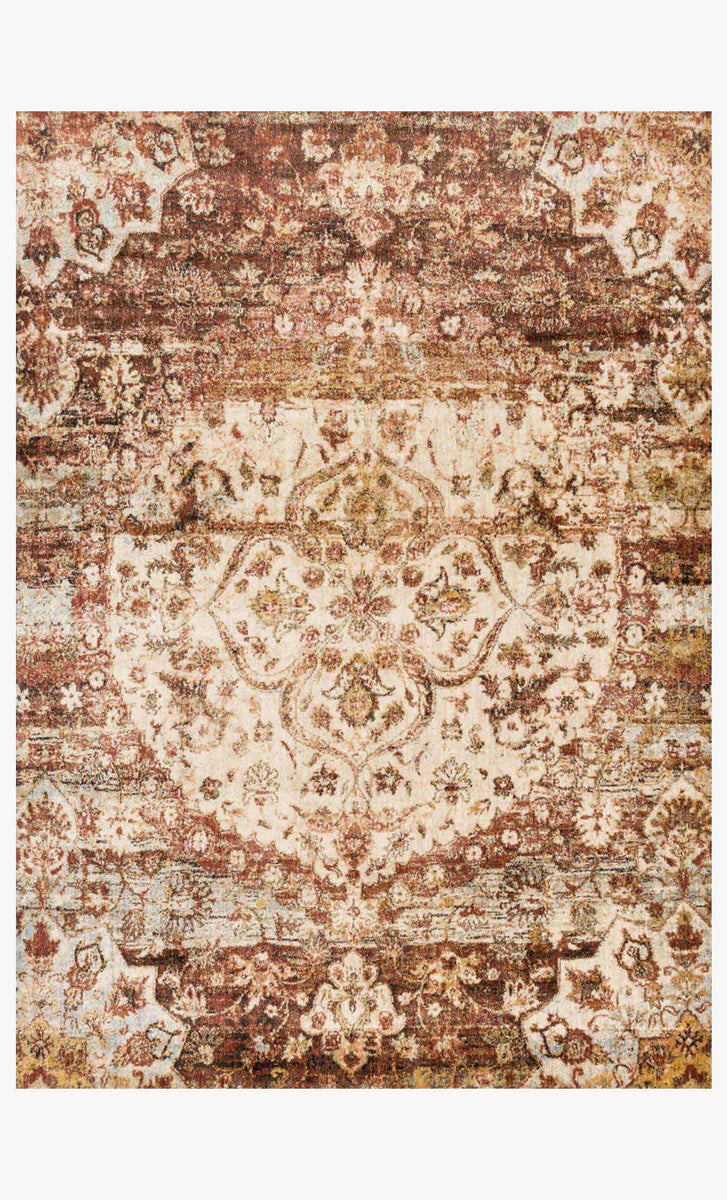 AF-06 RUST / IVORY & Loloi Rugs