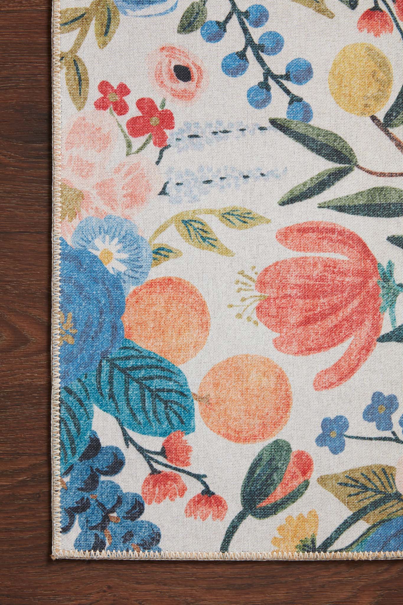 ATE-01 RP TOPIARY INDIGO & Loloi Rugs