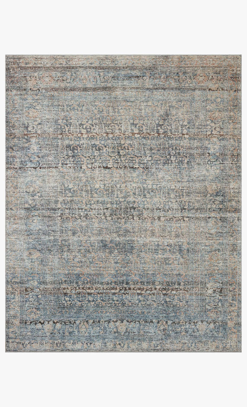 BIL-05 AL DENIM / BLUSH | Loloi Rugs