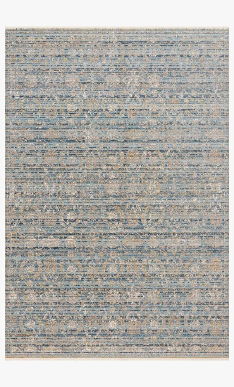 CLE-03 OCEAN / GOLD | Loloi Rugs