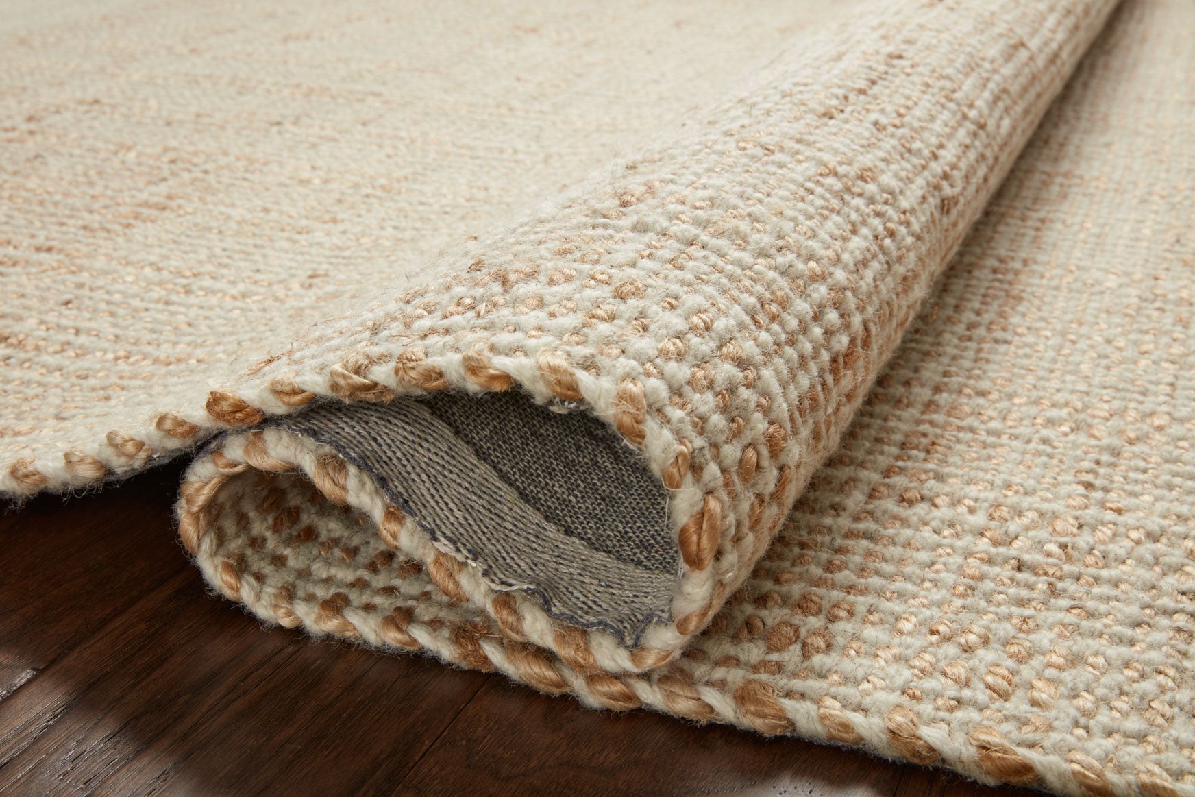 CRN01 JS IVORY / NATURAL & Loloi Rugs