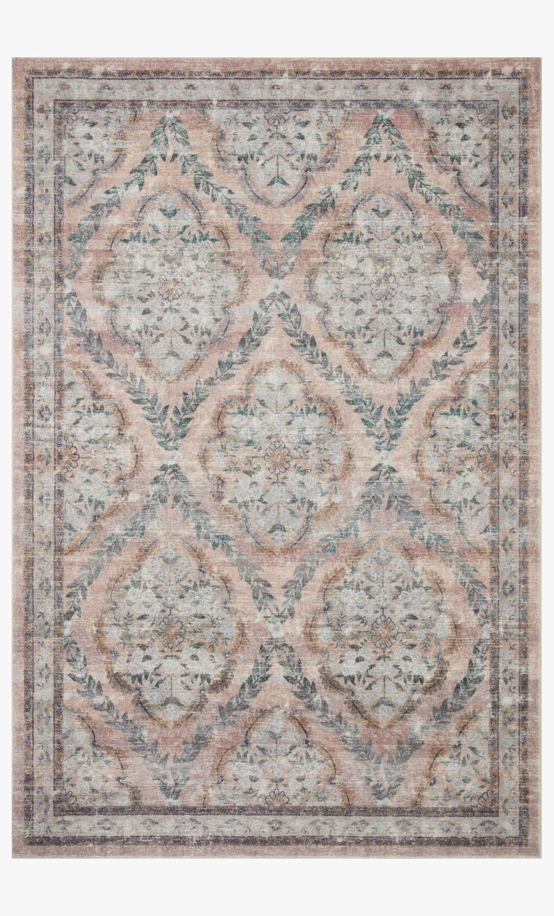 COU-01 RP LILY YELLOW / MULTI & Loloi Rugs