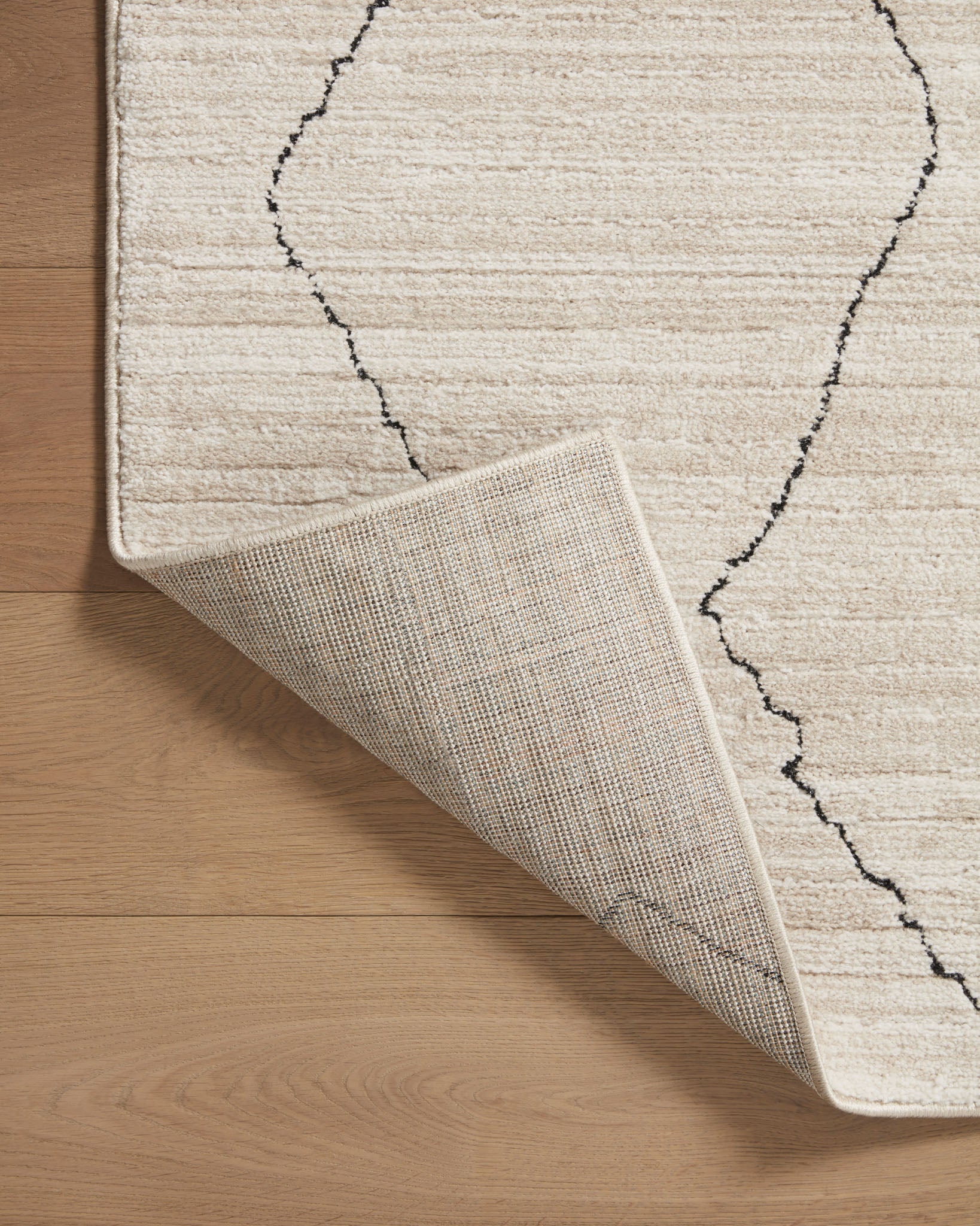 Darby Rug DAR-03 SAND / CHARCOAL & Loloi Rugs
