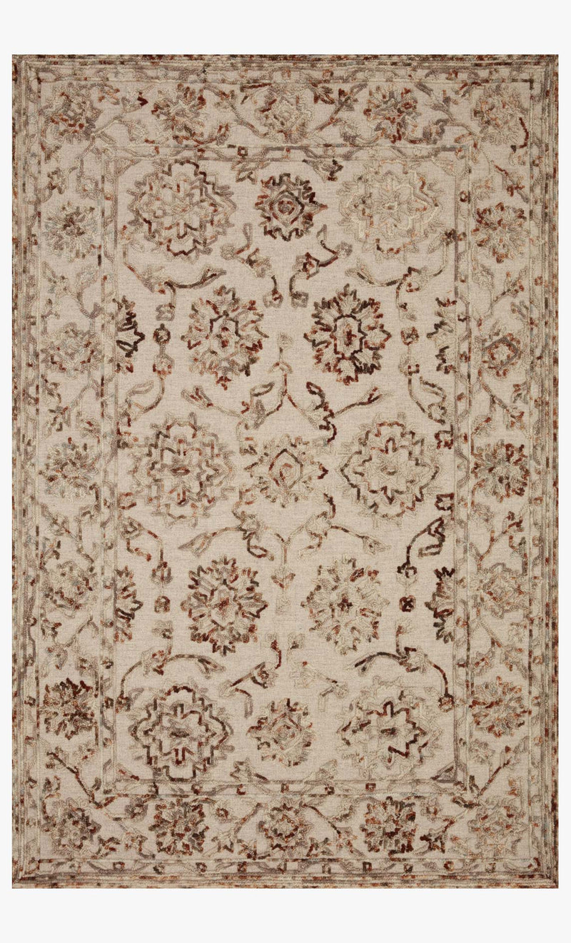 HAE-03 TAUPE / RUST | Loloi Rugs
