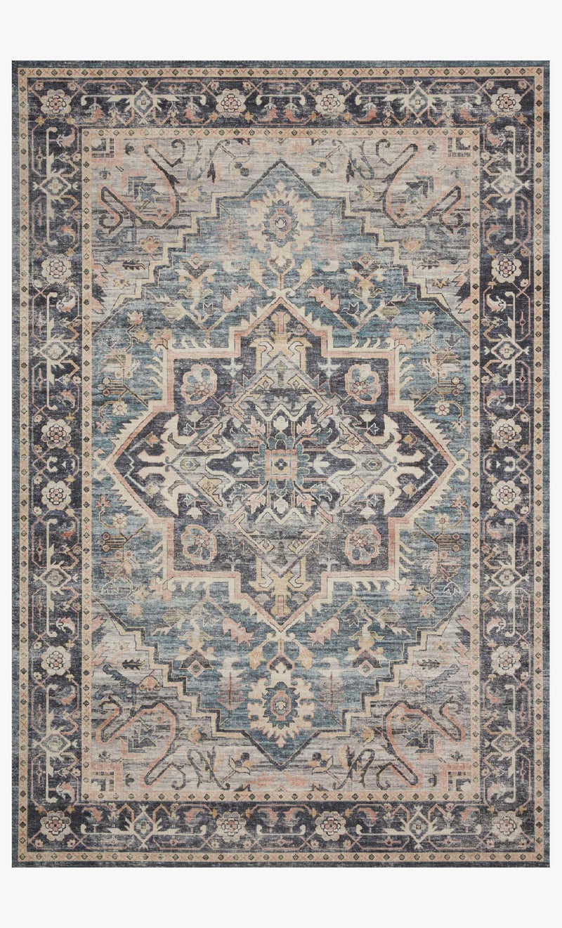 HTH-01 NAVY / MULTI | Loloi Rugs