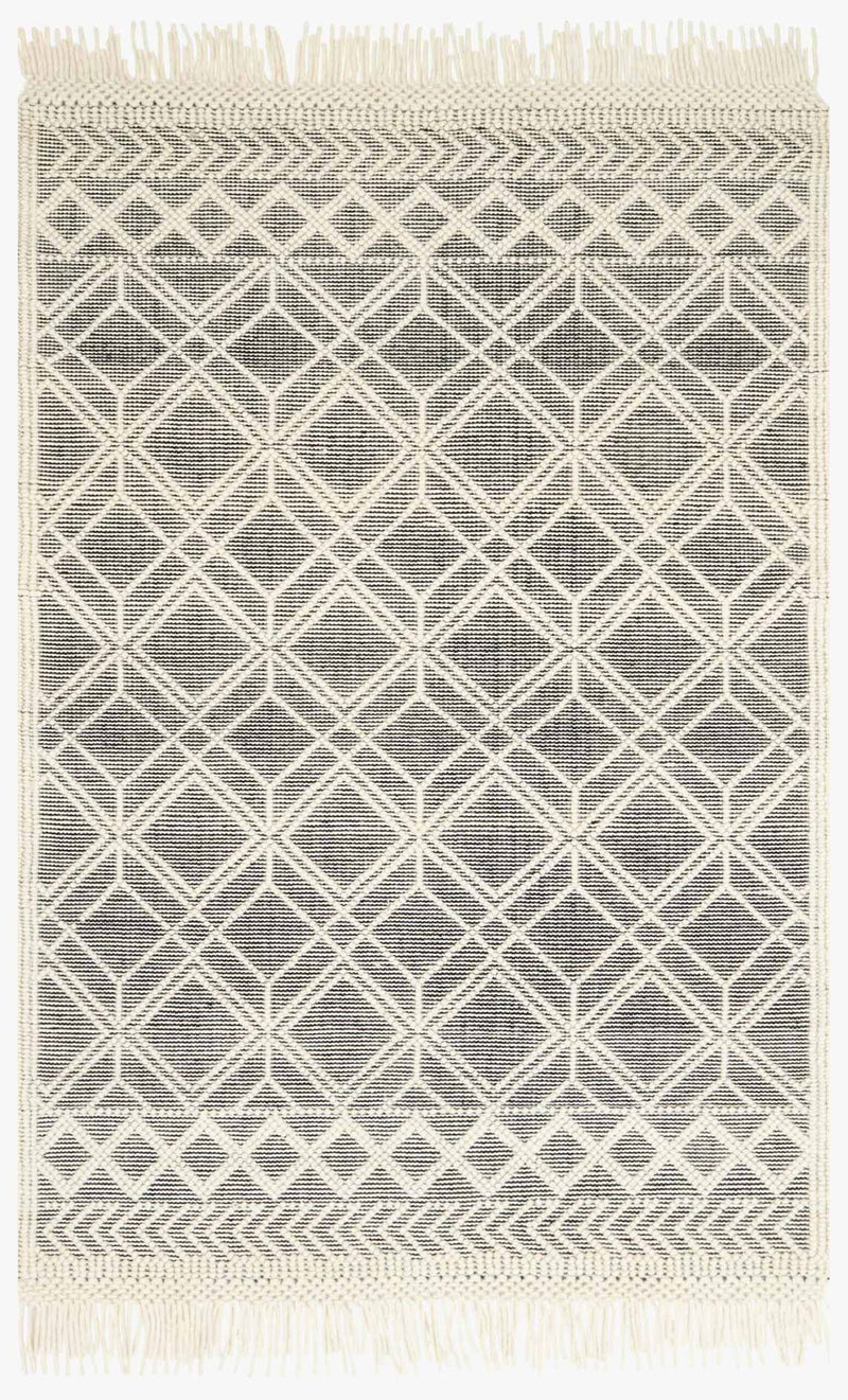 YH-04 MH BLACK / IVORY | Loloi Rugs