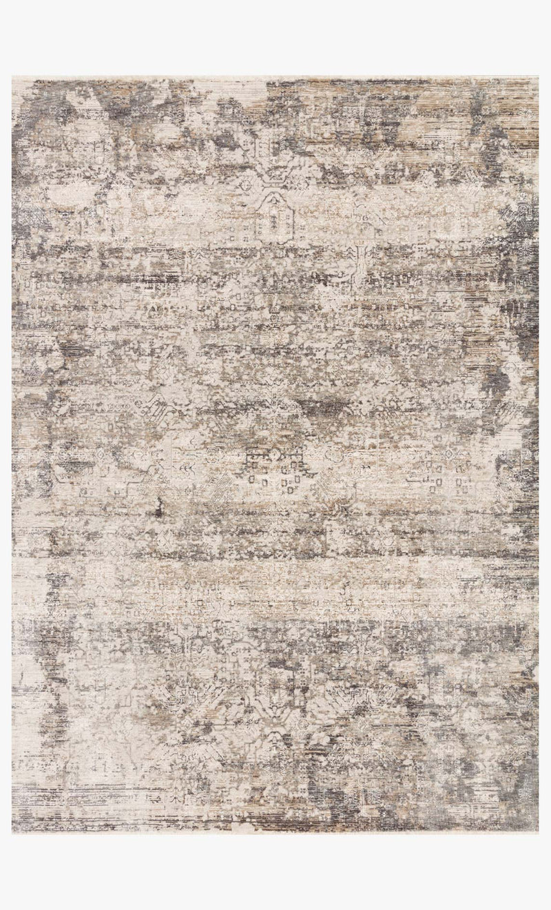 HOM-01 GRAPHITE / BEIGE | Loloi Rugs