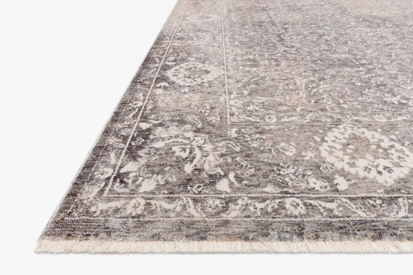 HOM-01 GRAPHITE / BEIGE & Loloi Rugs