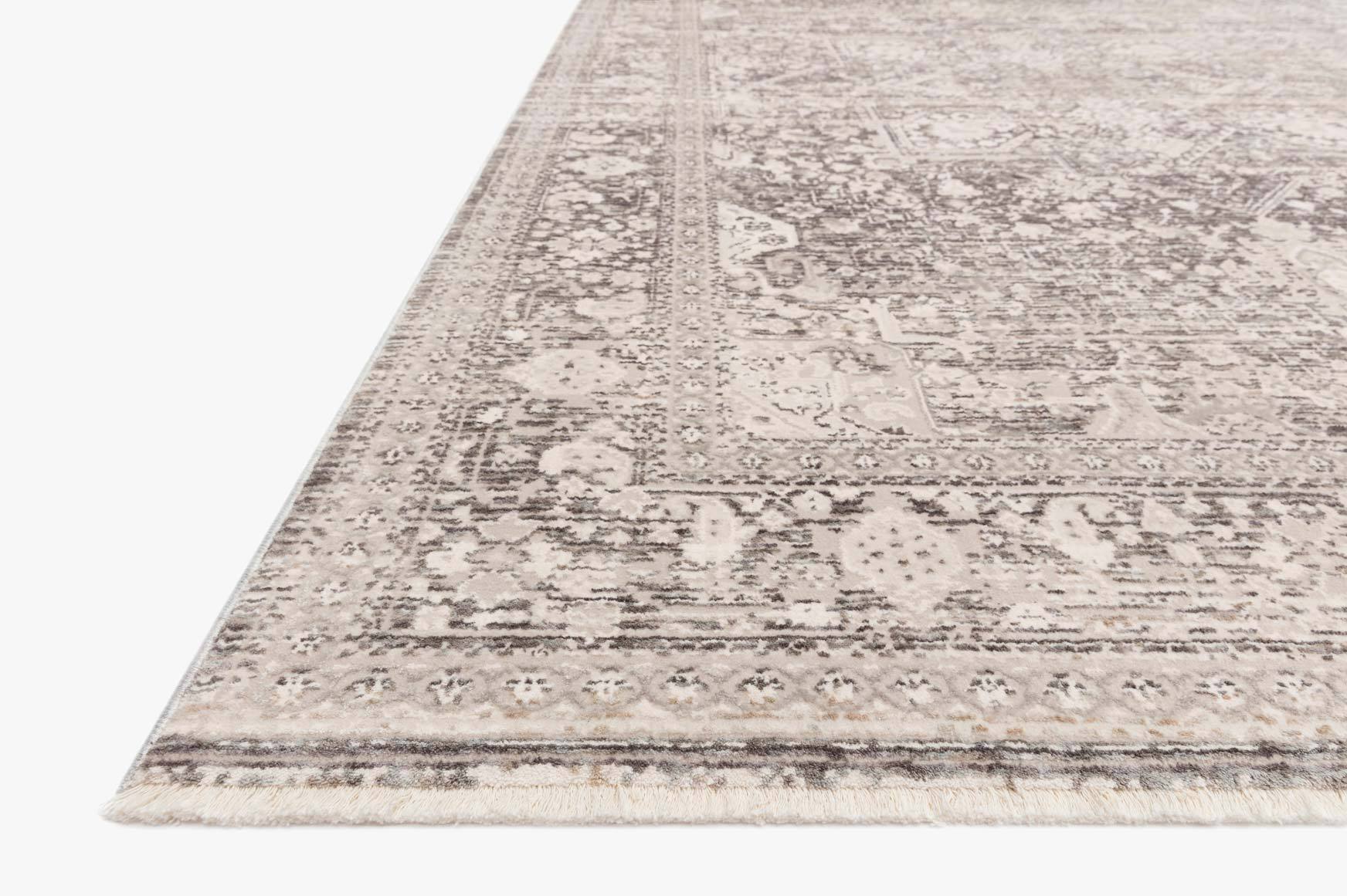 HOM-04 IVORY / GREY & Loloi Rugs