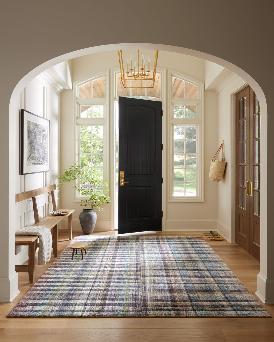 HUM-04 CJ PLUM / MULTI & Loloi Rugs