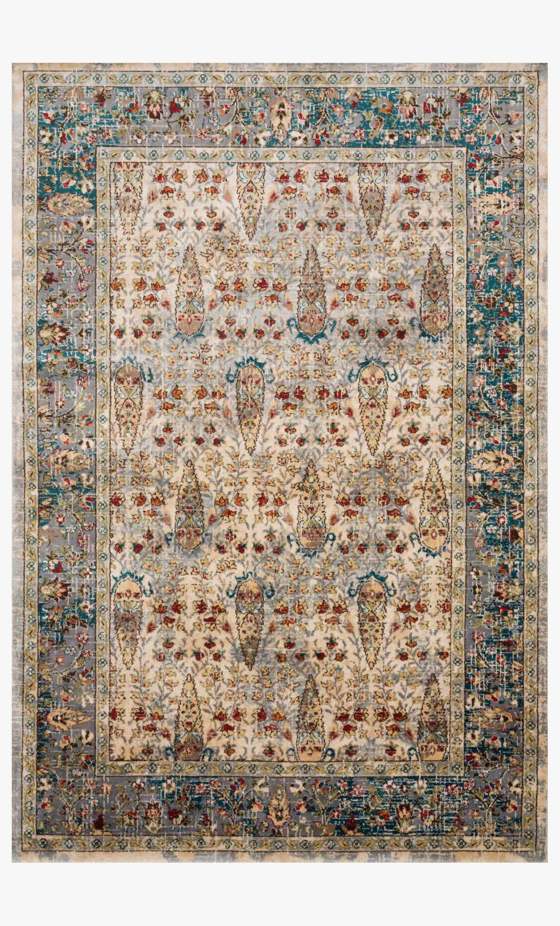 ISA-03 SAND / STEEL & Loloi Rugs