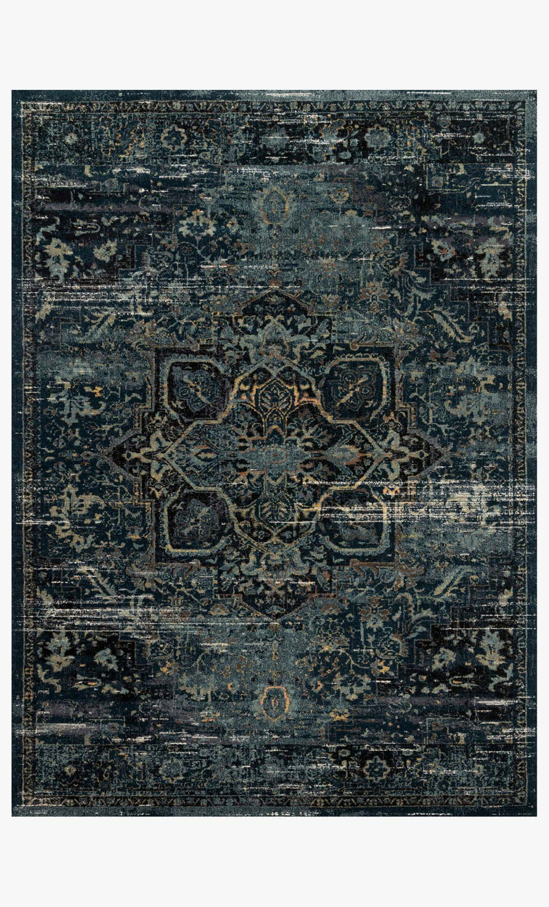 JAE-05 MH OCEAN / ONYX | Loloi Rugs