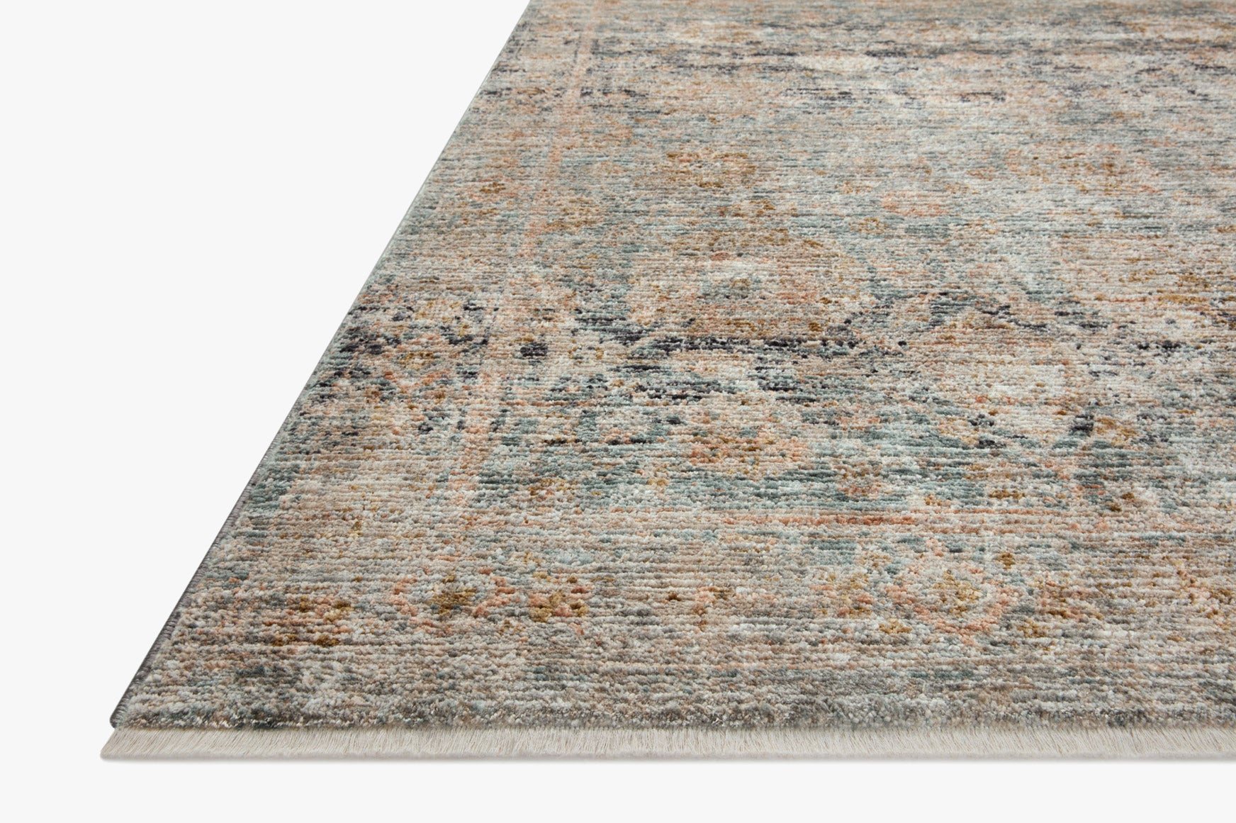 Kes Collections Rugs KES-03 JS BEIGE / MIST & Loloi Rugs