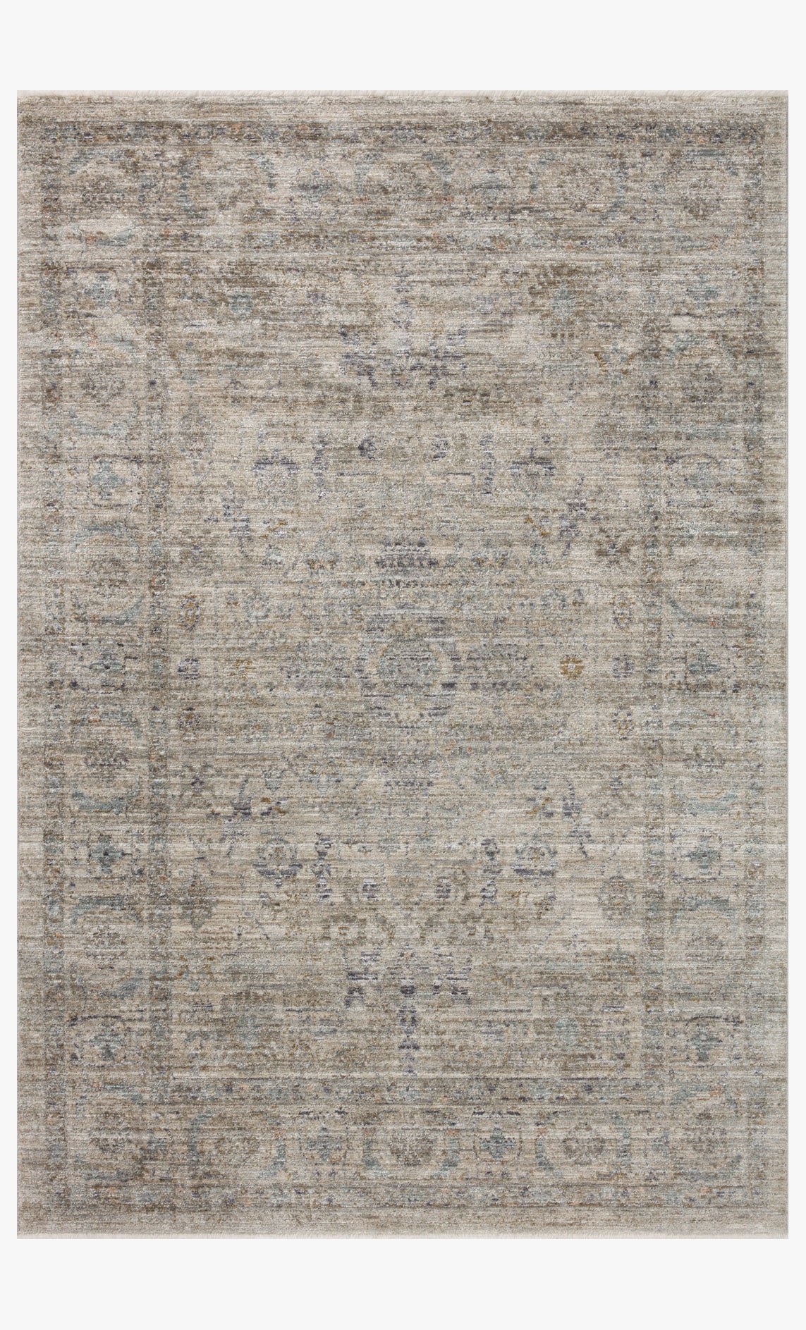 Kes Collections Rugs KES-03 JS MIDNIGHT / TOBACCO & Loloi Rugs