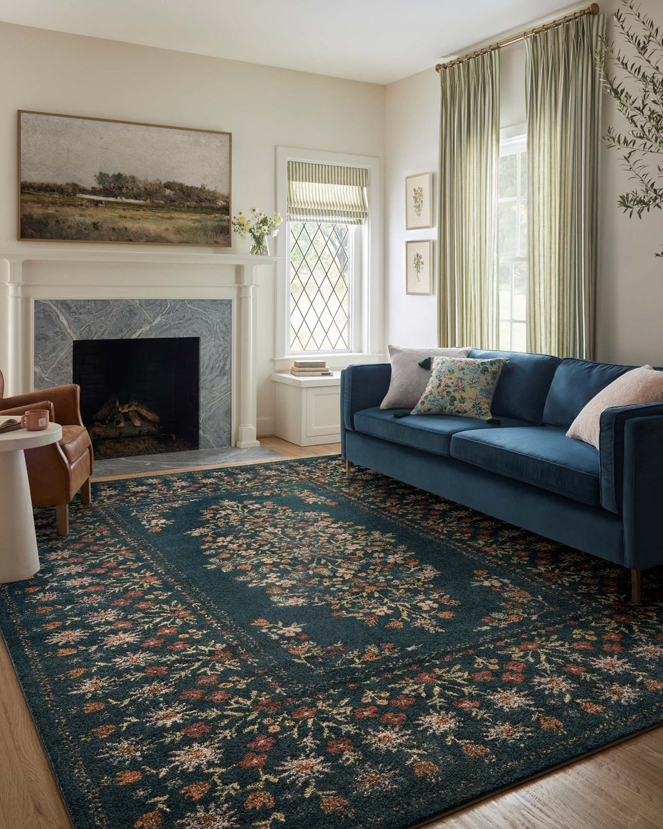 LAU02 RP ELEANOR NAVY & Loloi Rugs