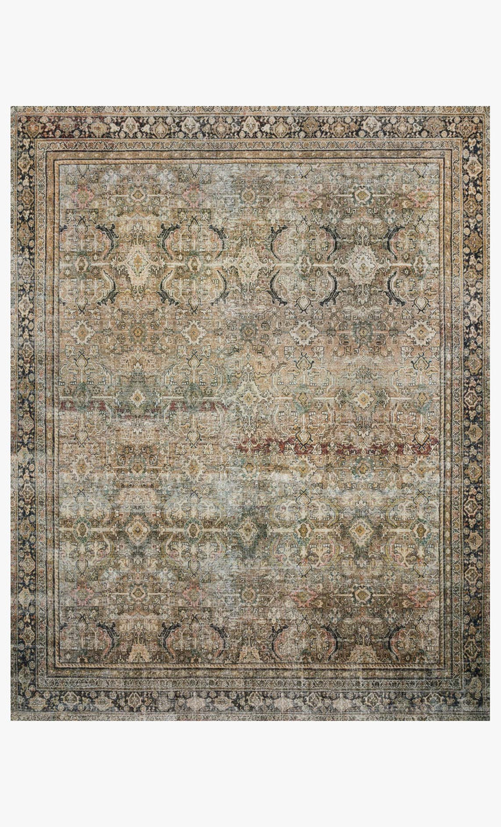 Loloi Layla Olive/Charcoal 5'-0" x 7'-6" Area Rug product image