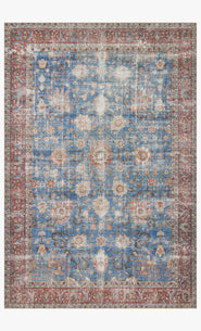 Loloi - Loren Collection - LQ-07 Red / Navy - Area Rug