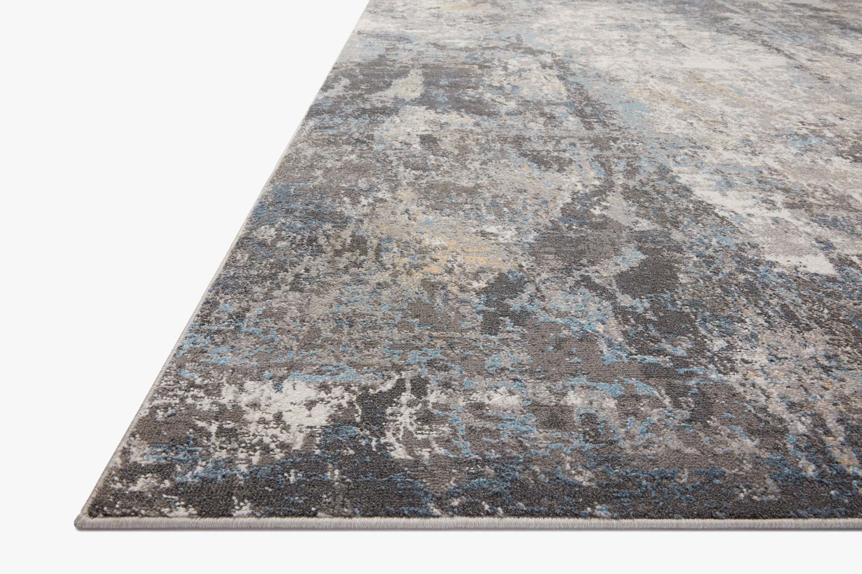 MAE-01 SILVER / APRICOT & Loloi Rugs