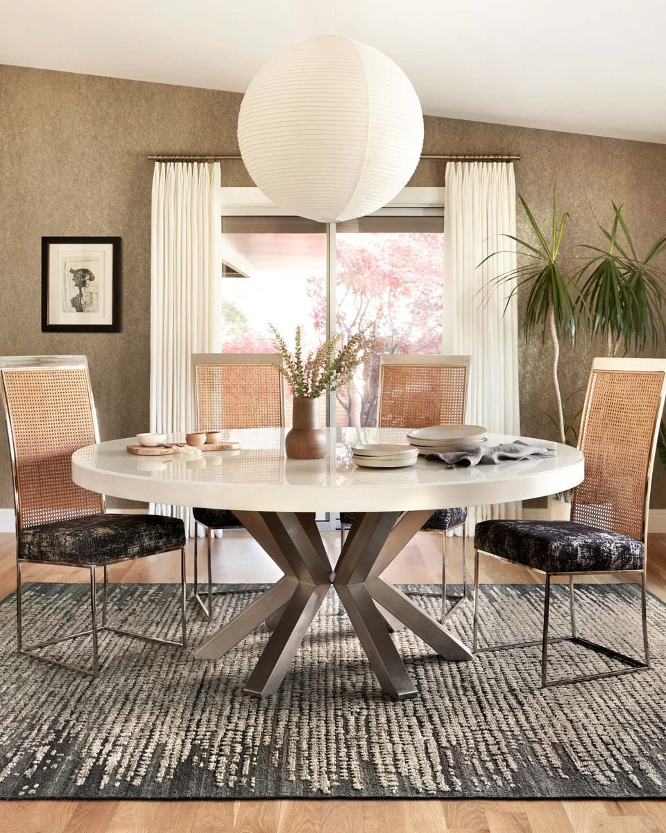 NAO-02 CHARCOAL / STONE | Loloi Rugs