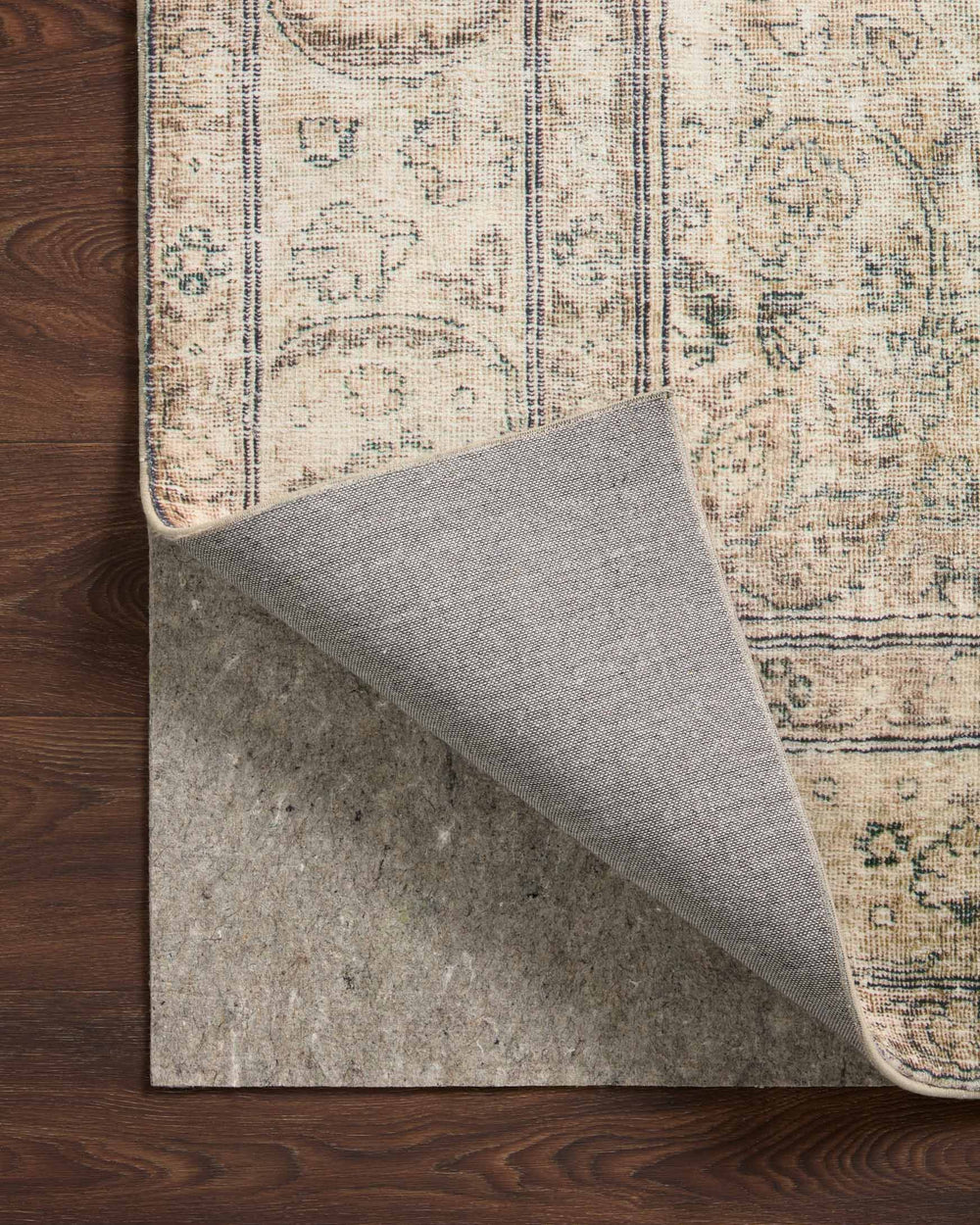 Rug Grip Natural Non Slip Rug Pad by Slip-Stop - Taupe - 4' x 6