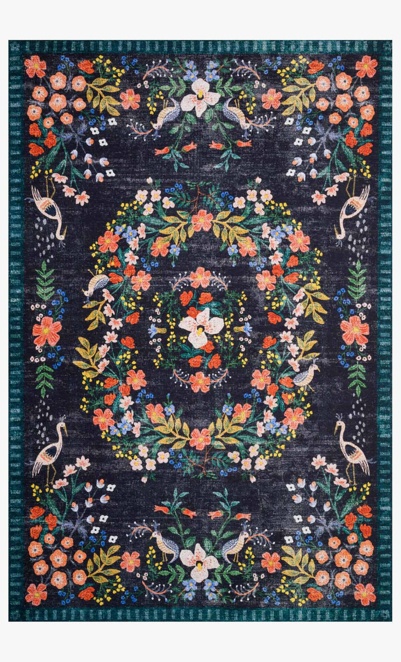 PAL-03 RP BLACK / MULTI | Loloi Rugs