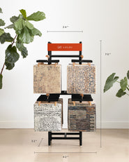 LOLOI SAMPLE RACK METAL