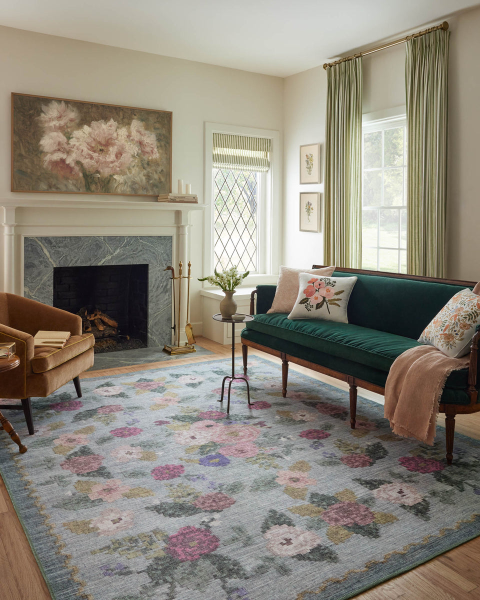 RSA-02 RP ANTIQUE ROSE SKY & Loloi Rugs