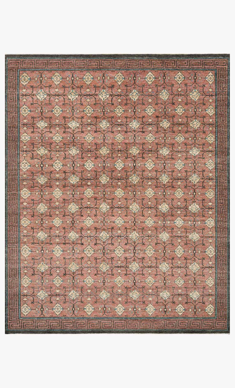 REI-01 DUSTY RED / DUSTY RED | Loloi Rugs