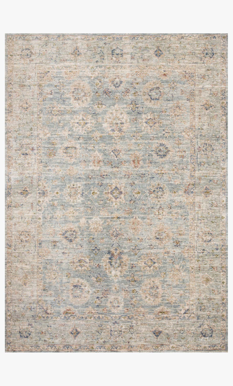 joy(プロフページ ティアブルー　ムーンライト REV-09 LIGHT BLUE / MULTI | Loloi Rugs