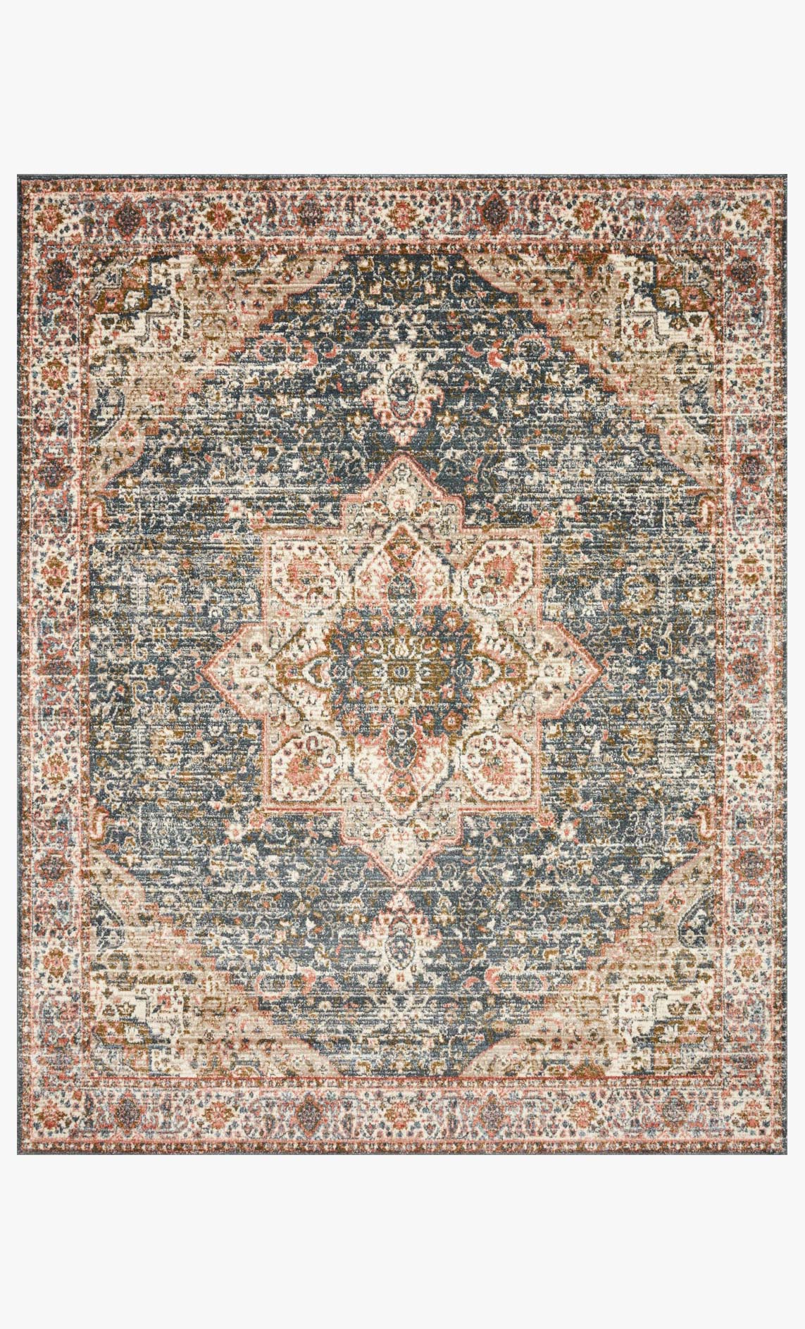SAB-05 SAND / RUST & Loloi Rugs