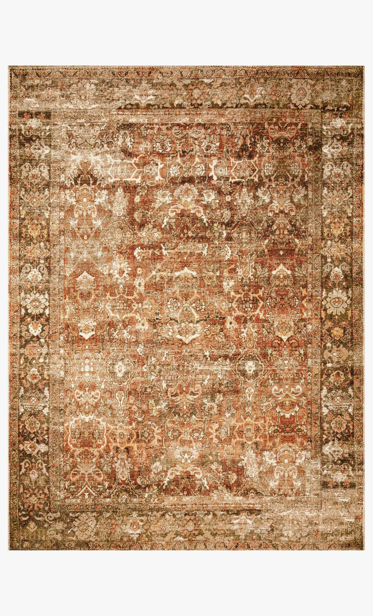 SEB-01 RUST / TOBACCO & Loloi Rugs