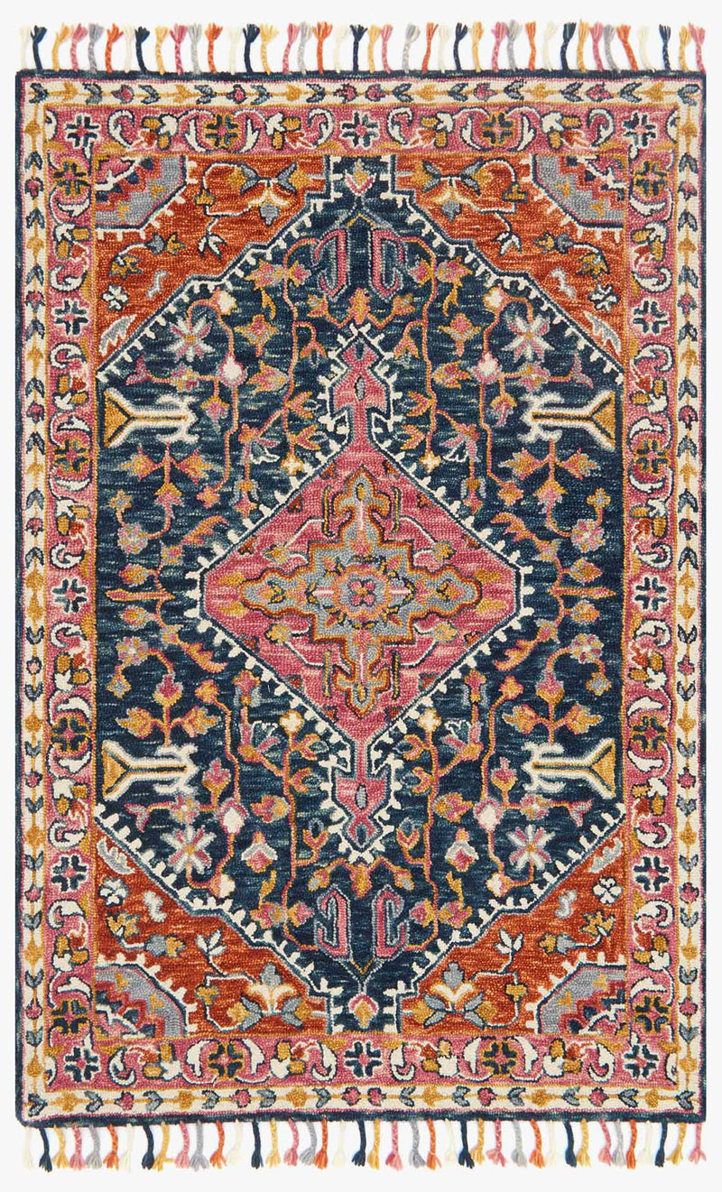 ZR-01 NAVY / MULTI | Loloi Rugs